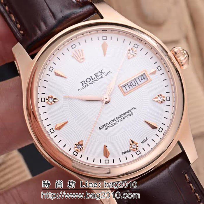 勞力士ROLEX 經典大三針 全自動機械 精品男士腕表 WSS0998
